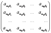 Определитель произведения прямоугольных матриц. Теорема Коши-Бине