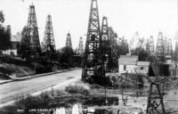 Нефтяные вышки в Лос-Анджелесе (1896)
